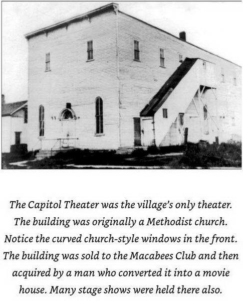Capitol Theatre - From Millington-Arbela Historical Society